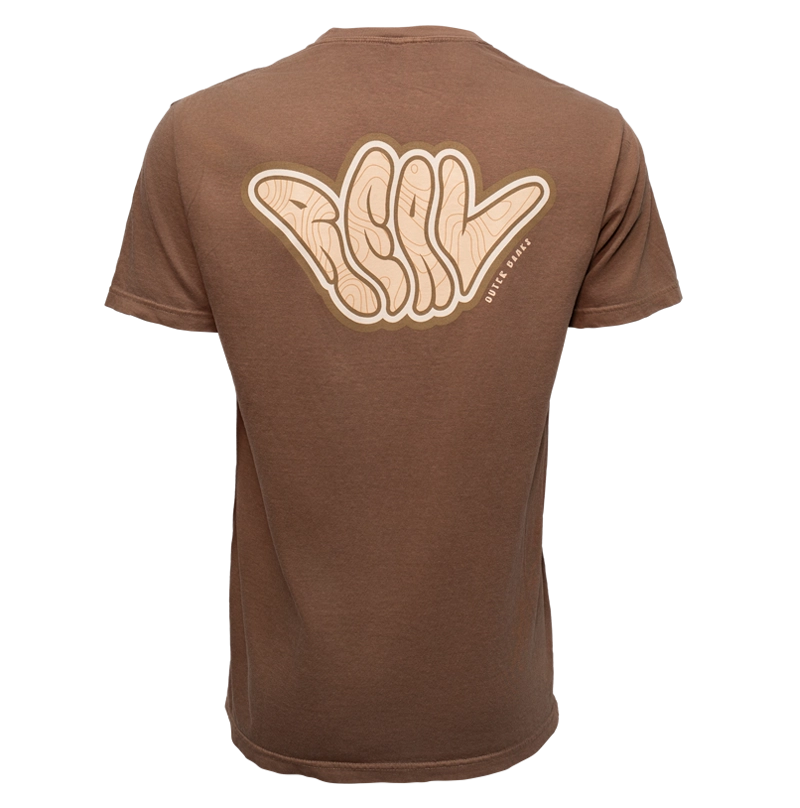 REAL Shaka Tee-Espresso