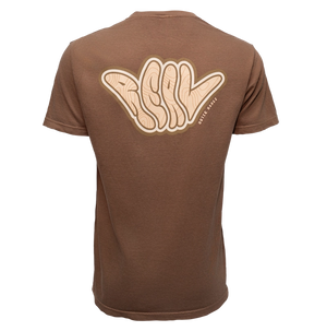REAL Shaka Tee-Espresso
