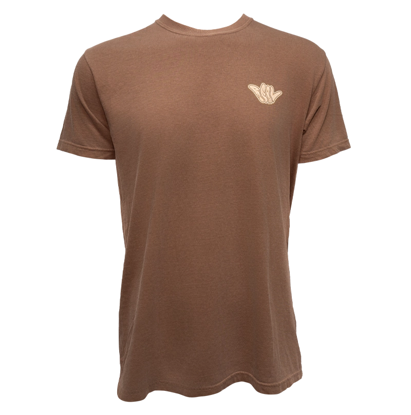REAL Shaka Tee-Espresso