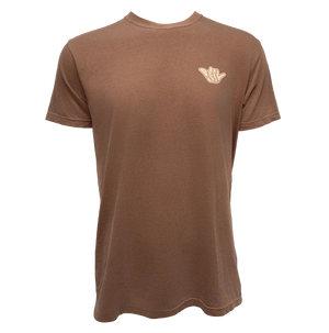 REAL Shaka Tee-Espresso— Alternate View