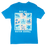 REAL Ocean Stencils Tee-Royal Caribe
