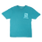REAL Ocean Stencils Tee-Seafoam