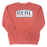 REAL Old Town Crest Crew Sweatshirt-Retro Red