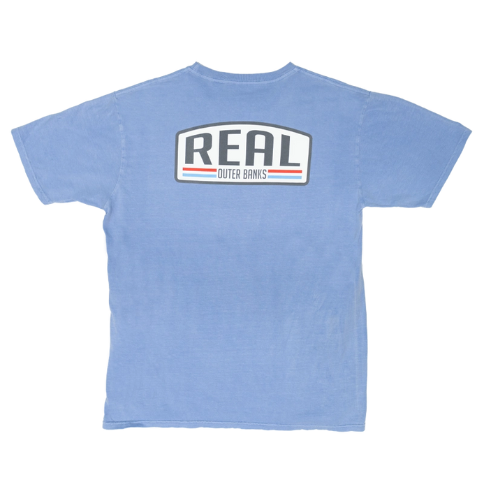 REAL Old Town Crest Tee-Atlantic