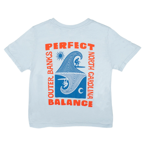 REAL Balanced Surf Crop Tee-Periwinkle