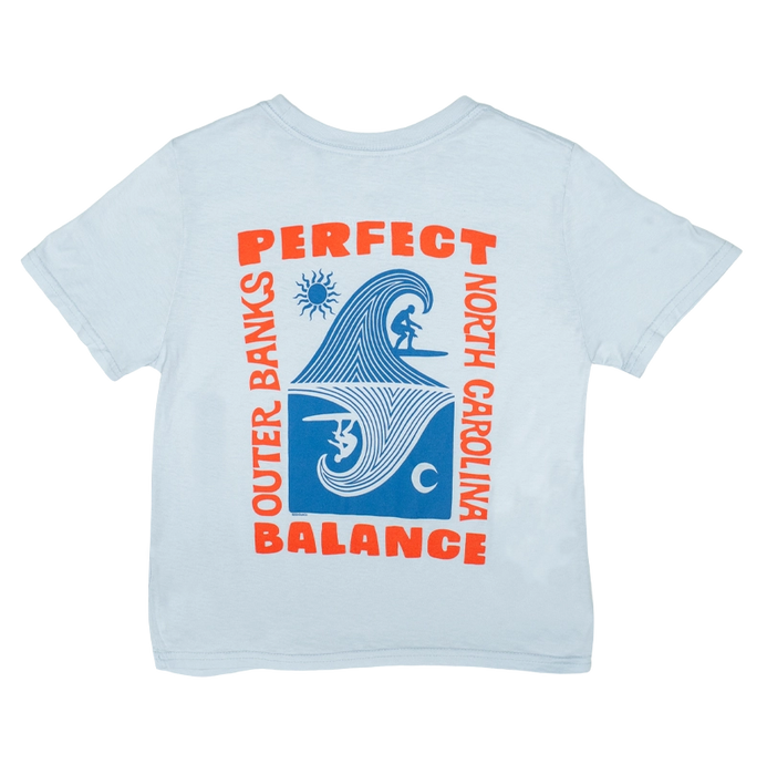 REAL Balanced Surf Crop Tee-Periwinkle
