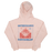 REAL Opposite Beach Hooded Crop Sweatshirt-Dusty Pink