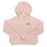 REAL Opposite Beach Hooded Crop Sweatshirt-Dusty Pink