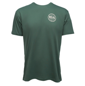 REAL Outer Banks Map Tee-Pine/3 Tone Pine Combo— Alternate View