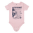REAL Outer Banks Map Baby Onsie-Light Pink