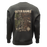 REAL Outer Banks Map Crew Sweatshirt-Vintage Black/Desert Camo
