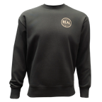 REAL Outer Banks Map Crew Sweatshirt-Vintage Black/Desert Camo