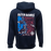 REAL Outer Banks Map Hooded Sweatshirt-Navy Blazer/RWB