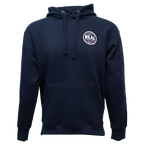 REAL Outer Banks Map Hooded Sweatshirt-Navy Blazer/RWB