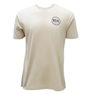 REAL Outer Banks Map Tee-Bone/Desert Camo— Alternate View