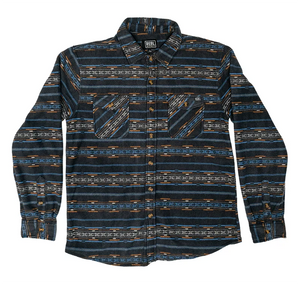 REAL Nevada L/S Shirt-Charcoal