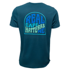 REAL Retro Badge Tee-Atlantic