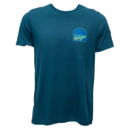 REAL Retro Badge Tee-Atlantic