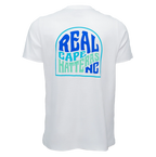 REAL Retro Badge Tee-White