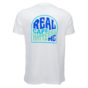 REAL Retro Badge Tee-White