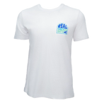 REAL Retro Badge Tee-White
