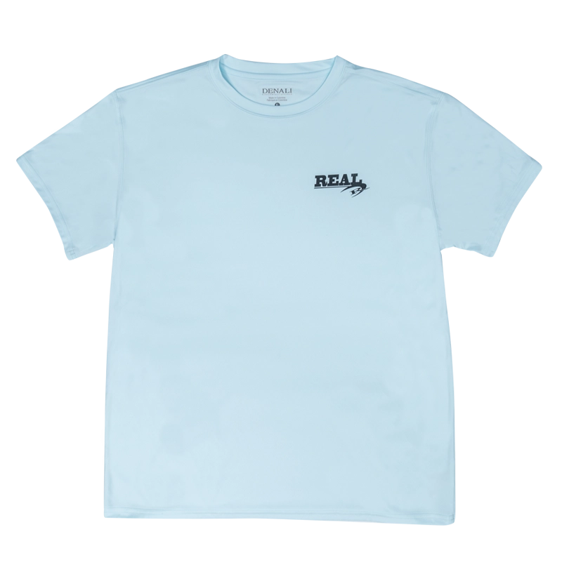 REAL S/S Sun Shirt-Ice Blue