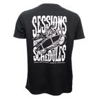 REAL Sessions Before Schedules Tee-Washed Black