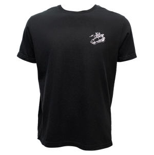 REAL Sessions Before Schedules Tee-Washed Black— Alternate View