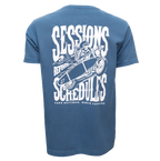 REAL Sessions Before Schedules Tee-Washed Denim
