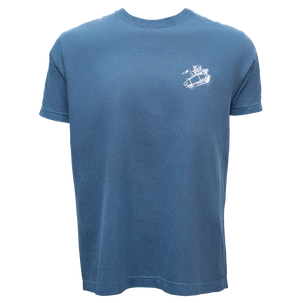 REAL Sessions Before Schedules Tee-Washed Denim— Alternate View