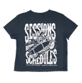 REAL Sessions Before Schedules Tee-Washed Navy