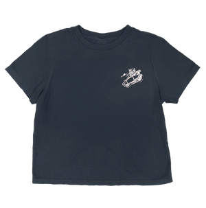 REAL Sessions Before Schedules Tee-Washed Navy— Alternate View