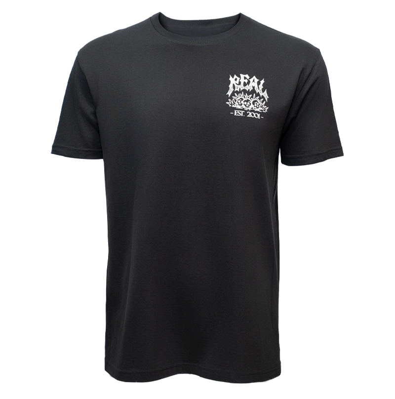 REAL Shallows Tee-Coal