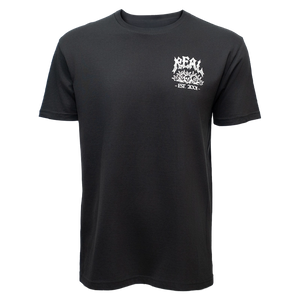 REAL Shallows Tee-Coal— Alternate View