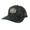 REAL Shred Supply Camo Woven Hat-Sable Duck Camo/Black