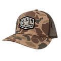 REAL Shred Supply Camo Woven Hat-Bark Duck Camo/Brown