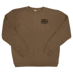REAL Shred Supply Crew Sweatshirt-Pigment Clay