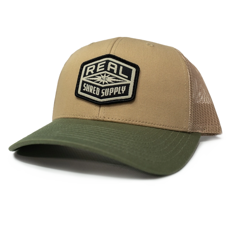 REAL Shred Supply Hat-Khaki/Loden