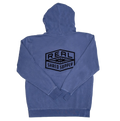 REAL Shred Supply Hooded Sweatshirt-Slate Blue