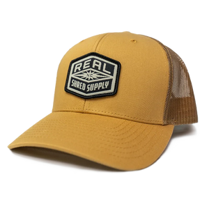 REAL Shred Supply Hat-Amber Gold