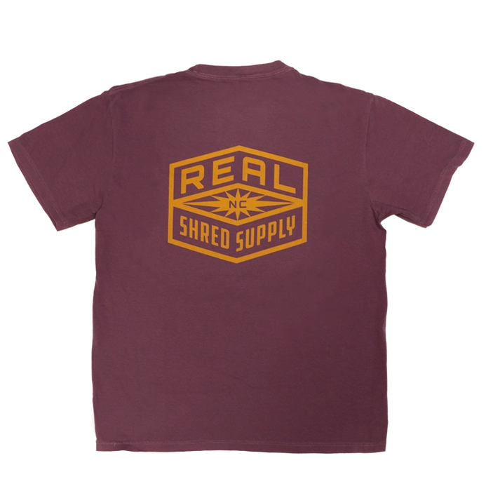 REAL Shred Supply Tee-Berry