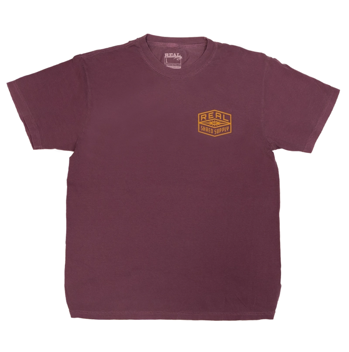 REAL Shred Supply Tee-Berry