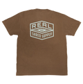 REAL Shred Supply Tee-Espresso