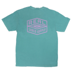 REAL Shred Supply Tee-Seafoam