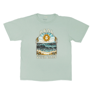 REAL Summerland Tee-Pale Jade