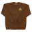 REAL Sun Ray Badge Crew Sweatshirt-Army Brown