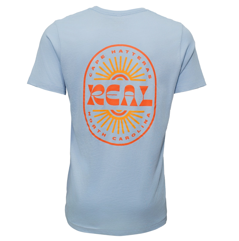 REAL Sun Ray Tee-Baby Blue