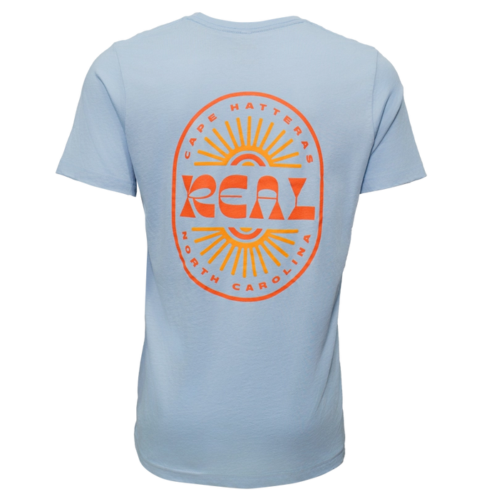 REAL Sun Ray Tee-Baby Blue