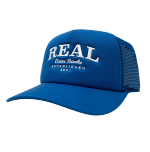 REAL Surf Trucker Hat-Royal