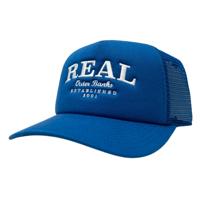 REAL Surf Trucker Hat-Royal